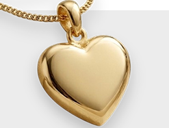Pendenti di ceneri in oro