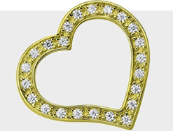 Pendenti ricordo in oro