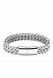 Bracciale cinerario in acciaio inossidabile a maglie sottili