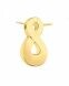 Pendente di ceneri in oro giallo 14 carati