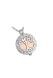Pendente cinerario 'Albero della vita' d'oro rosa
