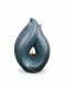 Portacandele urna Flame of Memory – blu argento
