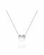 Ciondolo commemorativo Cuore in argento 925 con catena