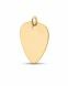Pendente commemorativo in oro giallo 14 carati
