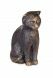 Statua commemorativa Gatto – 3D, a terreno, con perni di sotto