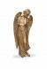 Scultura funeraria Angelo – 3D, a terreno, con perni di sotto