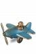 Statua commemorativa Aereo – 3D, a terreno, con perni di sotto