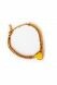 Bracciale portaceneri con cuore in acciaio inox dorato - riempibile