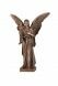 Statua o scultura funeraria Angelo in varie dimensioni – 3D, a terreno, con perni di sotto