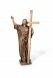 Statua commemorativa Cristo con croce – 3D, a terreno, con perni di sotto