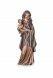 Statua commemorativa Maria con bambino in varie dimensioni – 3D, a terreno, con perni di sotto