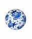 Mini urna cineraria 'True Love' nel blu di Delft