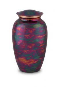 Urna cineraria in ottone