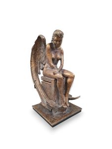 Urna cineraria con angelo ‘Angelo della Grazia’ in diversi colori