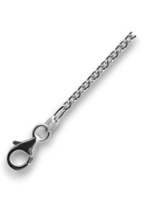 Collana ancora in argento per gioielli commemorativi - 50 cm