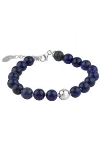Bracciale cinerario da donna con elemento portaceneri in argento