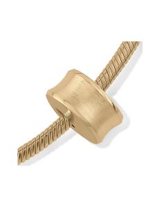 Ciondolo / perlina cineraria commemorativa in oro