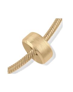 Ciondolo / perlina cineraria commemorativa in oro