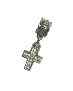Ciondolo cinerario in argento per bracciali Pandora