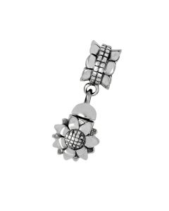 Ciondolo cinerario in argento per bracciali Pandora