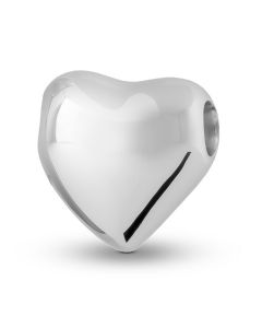 Ciondolo porta cenere cuore in argento 925
