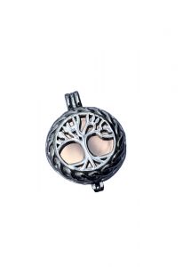 Pendente cinerario 'Albero della vita' d'oro rosa