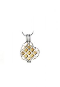 Pendente cinerario in acciaio inossidabile