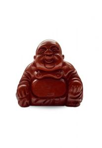 Mini urna cineraria in diaspro rosso Buddha