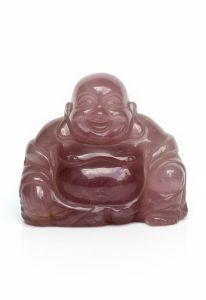 Buddha Memory precious stone rose quartz