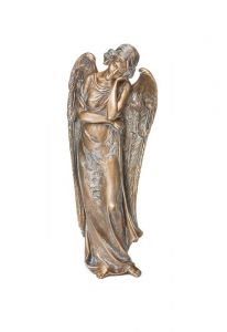 Statua commemorativa Angelo – 3D, a terreno, con perni di sotto