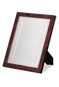 Cornice per foto in legno con radica di noce motivo 15x20 cm