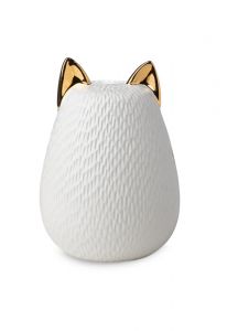Urna Gatto con orecchie d'oro- Urna Pet