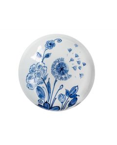 Mini urna cineraria 'Dandelion' nel blu di Delft