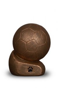 Urna per animali 'Calcio con impronta'