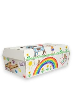 Cofanetto funerario per cani piccoli