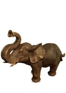 Urna cineraria 'elefante' in bronzo