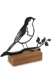 Scultura commemorativa con scomparto per ceneri "Pettirosso"