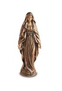 Statua commemorativa di Maria a braccia aperte in bronzo