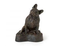 Urna cineraria per cani del bulldog francese