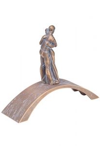 Scultura funeraria Addio – tridimensionale, a terreno, con perni di sotto