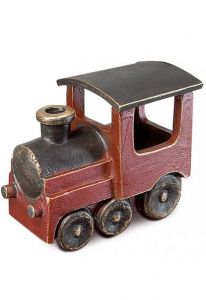Statua commemorativa Locomotiva – 3D, a terreno, con perni di sotto