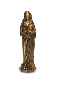 Statua commemorativa di Maria con le mani giunte – Realizzata in bronzo
