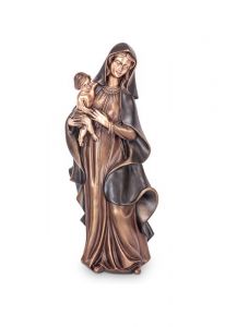 Statua commemorativa Maria con bambino in varie dimensioni – 3D, a terreno, con perni di sotto