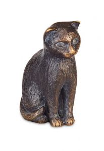 Statua commemorativa Gatto – 3D, a terreno, con perni di sotto
