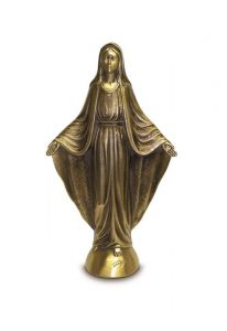 Scultura bronzata tombale della Madonna