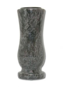 Vaso commemorativo in granito con viti