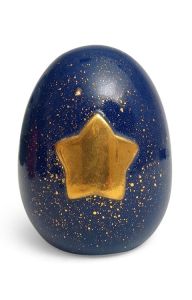 Urna cineraria in ceramica fatta a mano