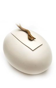 Urna cineraria fatta a mano