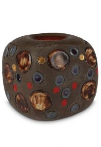 Mini urna cineraria in ceramica 'Nibiru'