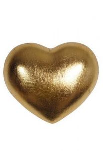Urna cineraria in legno 'Cuore d'oro'